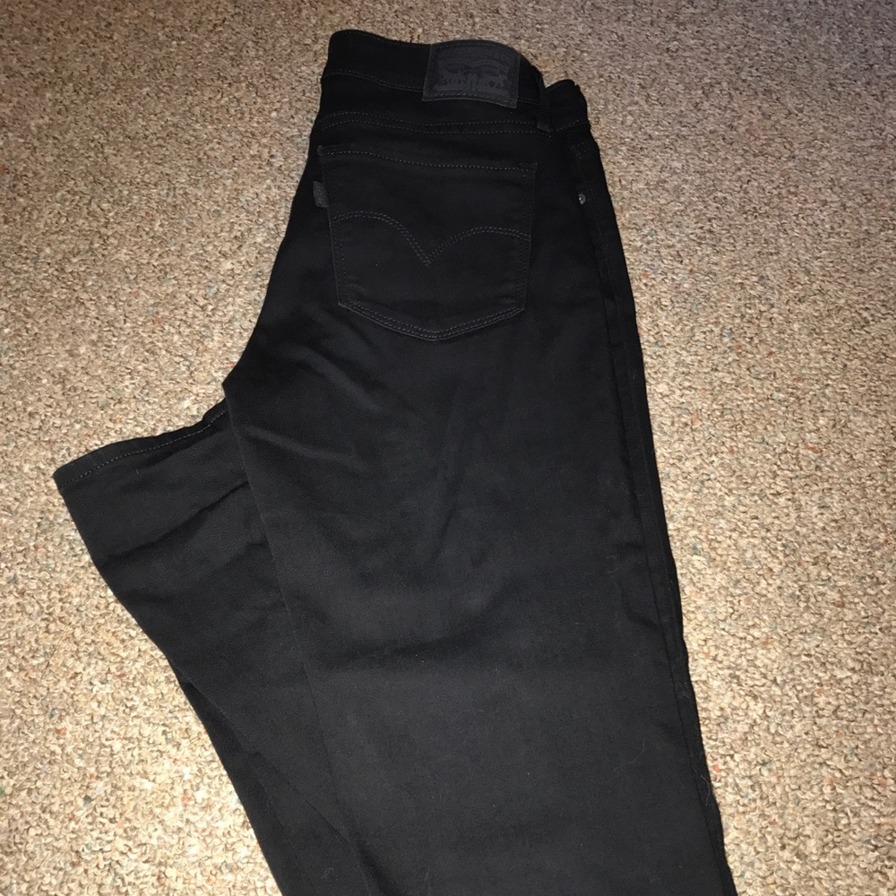 Levi's Black Skinny Jeans